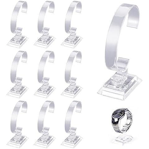 Amindz Transparent Acrylic Watch and Jewellery Display Stand Cover
