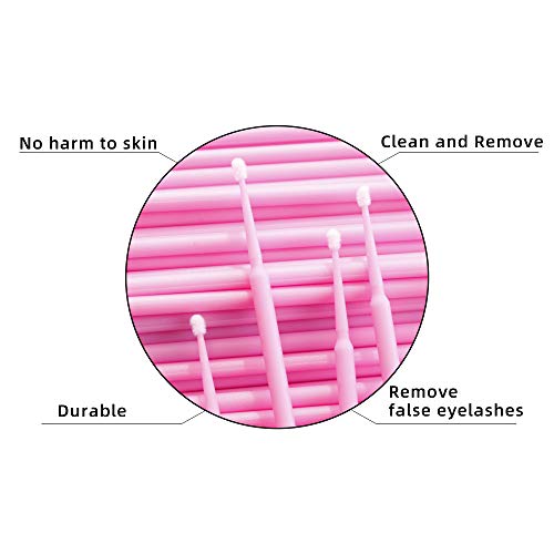 Mayshikou 100 Pcs Micro Swabs For Eyelash Extensions Disposable Applicators Brush False Eyelashes Brush Clean Mascara Bruhes Makeup Tools #TOP5