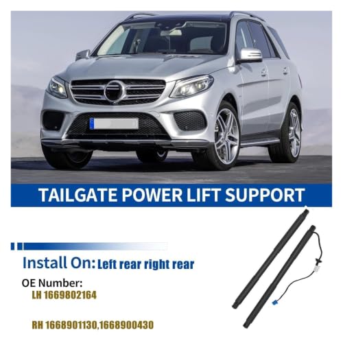 Jambes de force de levage premium pour coffre Mercedes GLE W166