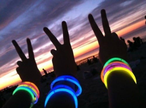 Party Propz Glow Sticks Band Bracelets 100Pcs Pack Bulk Glowing Stiks Bands Radium Tubes Make Necklace Bracelet Lumination Accessories, florocent Led Stik, Dark Supplies Decorations Props, LED01