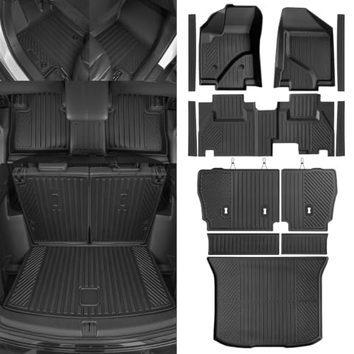 NQOQN Custom Fit Floor Mats for 2007-2014 Ford Edge/2007-2015 Lincoln MKX