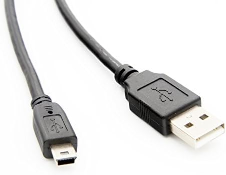 WAWPI 25FT Mini B 5-Pin Cable USB 2.0 A Male to Mini 5 Pin B Male Cable