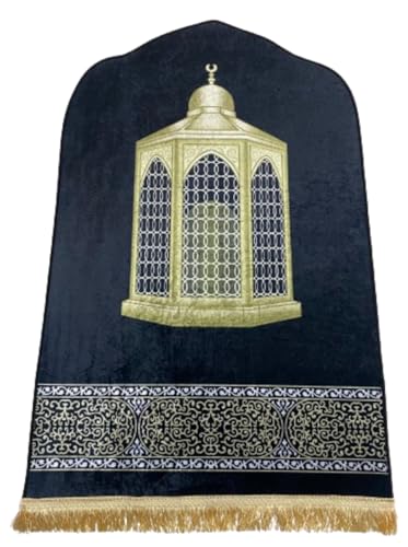 Tapis De Prière Noir pour Musulman