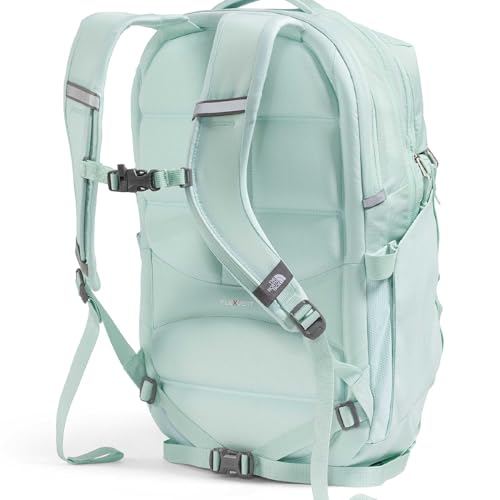 Image of The North Face Women's Surge Commuter Laptop Backpack - Everyday Travel Bag, Laptop Sleeve, Water-Repellent, Opal Frost, One Size