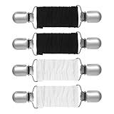 FNANJWQ 4 PCS Elastic Mitten Clips Adjustable Gloves Clips for Toddler Kids Adults Dress Waist Cincher Winter Sweater Shawl Clip