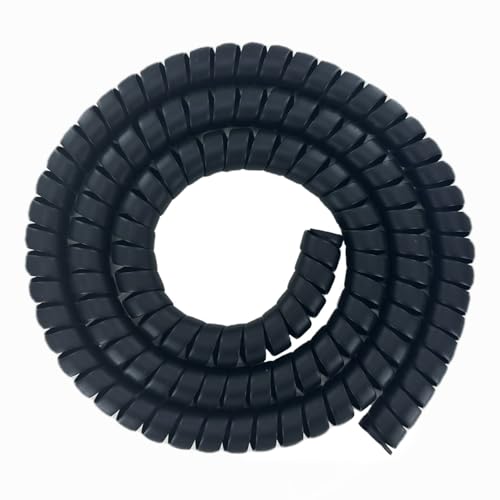 XIENLIU Spiral Wrap Cable Protector - 2.0" OD x 10' Pre-Cut Lengths - Safe Hose Protector to Avoid Wear and Extend Life for Hydraulic Pneumatic Hoses by XIENLIU - Image 2