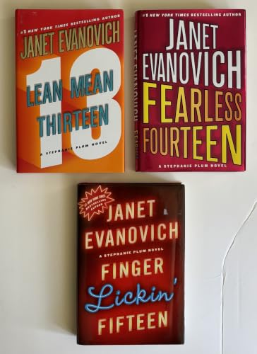 Janet Evanovich Stephanie Plum Series 13-15 (Lean Mean Thirteen, Fearless Fourteen & Finger Lickin' Fifteen)