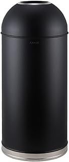 Stainless Steel Outdoor Bin with Removable Inner Bucket, Commercial Open Top Bin 48L/12.6 Gallons (Colour: 0010, Size: 35 x 8 cm)