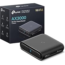 TP-Link Roam 6 AX3000 Dual-Band Wi-Fi 6 Travel Router Multi-Gig Portable, OpenVPN, WireGuard, Public Network Sharing, Hotel/Cruise Approved, Phone Tethering, USB 3.0, Multi-Mode - TL-WR3002X