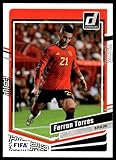 2023-24 DONRUSS SOCCER BASE SET #57 FERRAN TORRES SPAIN SOCCER OFFICIAL TRADING CARD OF SOCCER