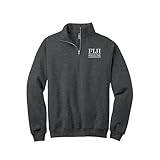 Sorority Letters Shop Phi Gamma Delta FIJI Quarter Zip Pullover Sweatshirt (US,...