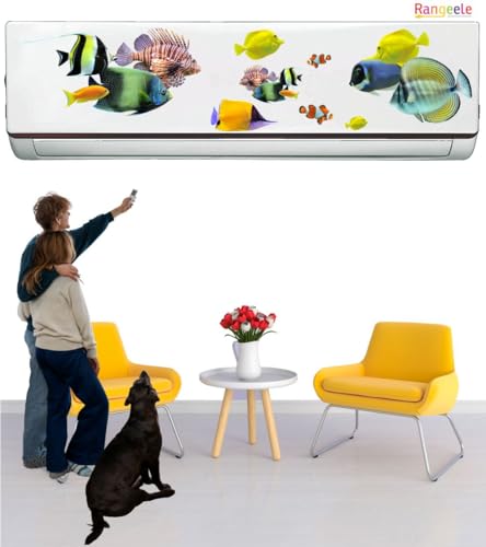 Image of ' nature Fish'' AC Sticker(96 cm x30 cmx 24 cm)