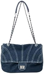 #C Dark Blue Denim Bag