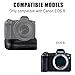 HAPPYPOPO EOS R Battery Grip for Canon EOS R Digital Camera(Not for EOS RP Camera)，Replacement for Canon BG-E22 Battery Grip，Works with LP-E6N/LP-E6NH Battery (Battery Not Included)
