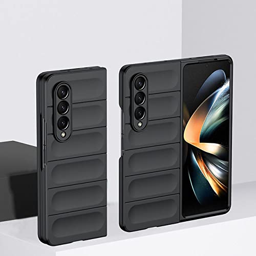 Étui antichoc pour Samsung Galaxy Z Fold 4 et 3 housse noire pliable de protection