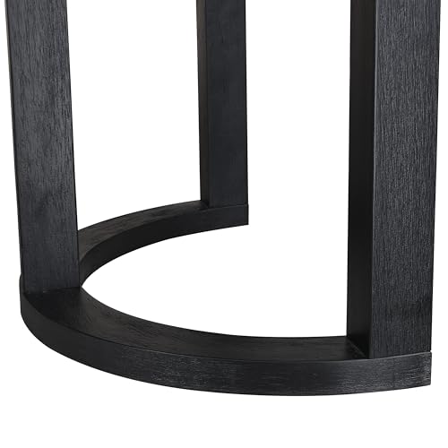 Christopher Knight Home Evat 95 Inch Dining Table for 6-8 People, Modern Kitchen Table with U-Shaped Legs, Large Wooden Rectangular Farmhouse Dinner Furniture for Dining Room, Home Office, Black by Christopher Knight Home - Used condition - Image 5