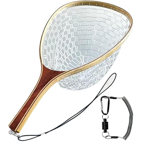 SEASPRO Fly Fishing Rubber Landing Net 23.62in Cover