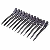 Para rizos esculpidos, use estos clips para sujetar el rizo en su lugar después de la punta / estilo para sujetar el rizo en su lugar mientras se enfríe.