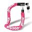 90cm 6mm Pink With 3 Keys