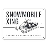 The Rocky Mountain House Snowmobile Xing Sign - 16' x 24'