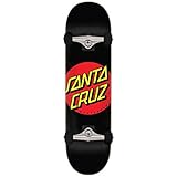 Santa Cruz Classic Dot 8.0" compleet Skateboard Black