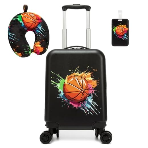 Homskiii Kids Carry-On Suitcase for Travel