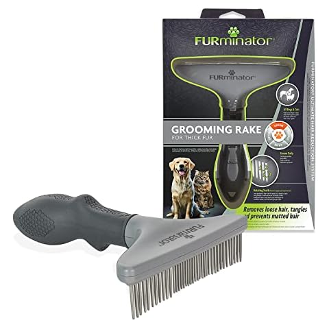 FURminator Grooming Rake for Thick Fur Cover