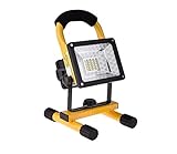 【Luz de trabajo portátil y liviana】 fácil de transportar o poner en el suelo con el soporte o colgante para acampar, pescar, actividades al aire libre, garaje, incluso si la copia de seguridad cuando se corta la corriente.