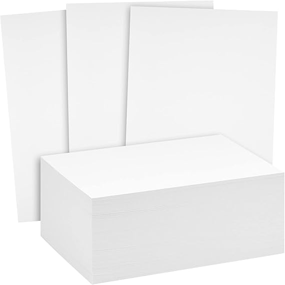 200 Pieces 5x7 Cardstock Postcards, Blank Invitation