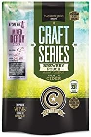 Homebrewers Outpost W302 Mangrove Jacks British Series Mixed Berry Cider Pouch 2.4 kg