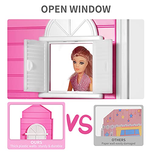 Dreamhouse Dollhouse Girls Toy For 4-5 Year Old - 3-Story 10 Rooms Doll House 7-8, 35 Pcs Including Toy Figures, Furniture & Accessories With Pool & Slide, For Adults And Kid Ages 3+ #TOP4