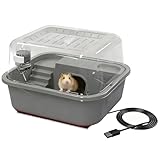 Sueño Mejorado: Esta jaula para hámster cuenta con una rueda silenciosa y cojinetes reductores de ruido que mejoran el uso nocturno al adaptarse al ritmo circadiano de tu mascota, reduciendo las interrupciones del sueño para el hámster y los miembros de la familia en áreas interiores serenas, lo que garantiza noches tranquilas y un descanso óptimo en entornos domésticos compartidos sin molestias acústicas.