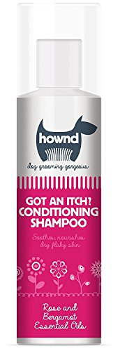HOWND Got An Itch Hundeshampoo für juckende Haut - Hundeshampoo für empfindliche Haut - Hundeshampoo und Conditioner - Haferflocken-Hundeshampoo - Hundeshampoo für müffelnde Hunde, 250 ml