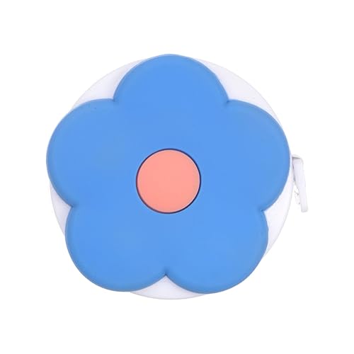 Miniatura 8 de HARFINGTON 2 cintas métricas suaves de 60 pulgadas, 4.9 ft, retráctil, mini cinta métrica de dibujos animados, regla de cinta linda para coser