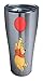 Tervis 1290863 Disney-Winnie the Pooh Balloons Tumbler with Clear and Black Hammer Lid, 30 oz Stainless Steel, Silver