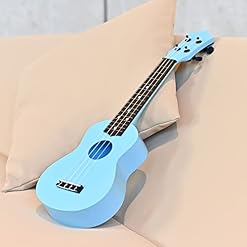 Kids Toy Ukulele 21 inch Plastic Ukelele,Musical Instrument, Ukulele Toy Gift for Children Beginners with Bag Picks Strings (Light blue) - Les Beatles, Paul McCartney, John Lennon, RIngo Starr, George Harrison Kids Toy Ukulele 21 inch Plastic Ukelele,Musical Instrument, Ukulele Toy Gift for Children Beginners with Bag Picks Strings (Light blue) – Image 2