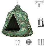 AthLike Hanging Tree Tent for Kid, Indoor Outdoor Hanging Tent, 330lbs
