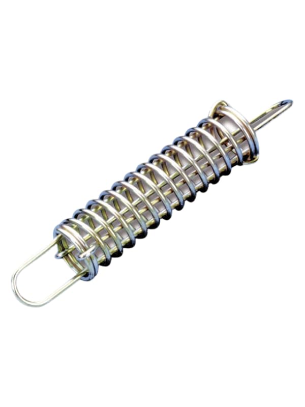MOLLA PER ORMEGGIO IN ACCIAIO ZINCATO Lunghezza mm. 350 molla mm. 73