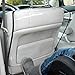 Acouto Kick mats Back seat Protector, 2Pcs Seat Back Cleaning Cover,Car Truck SUV Thicken Seat Back Protector Transparent Cover Child Baby Kick Mat Clean Keep