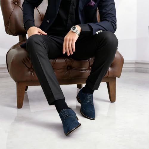 comfortable navy blue dress shoes Men's Shoes, Formal Dress for Men Wingtip Size 6.5, 1-navy, 6.5 Fashion FURTHERS Bebe Women's Illusion Bandage Pick a Size:XS mens white shoes