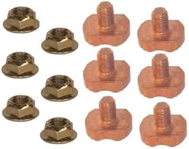 Torque Converter Nuts & Studs 3/8"-24 fits C4/C5/C6/E40D/AODE/4R100/4R70W/5R110W