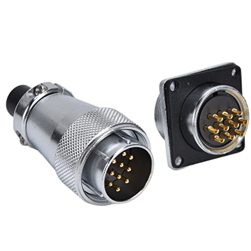 Conector de aviación para conexión eléctrica estable miniatura 4