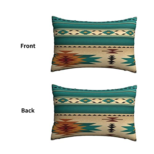 Southwest Aztec Native American Pillow Case Queen Size - Soft Pillowcase 20X30 Inch Durable Easy Care Decorative Bed Pillow Protectors Covers For Skin And Hair #TOP1