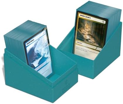 Ultimate Guard RTE Boulder 133+, Deck Case for 133 Double-Sleeved TCG Cards, Petrol, 87% Renewable, Made in Germany, Secure & Durable Storage — view 6