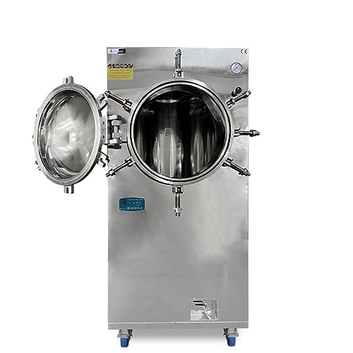 SH Scientific 300L Autoclave | Grand Sterilization | Triple Yield | 2 Cycles a Day & 600lbs a Day | Mushroom | 3 Year Warranty Support | 208V~240V