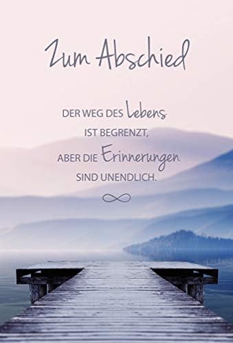 Bsb Nature Card Trauerkarte – Nachhaltige Beileidskarte Mit Liebevollem Design (2 Größen)
