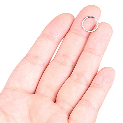 Longbeauty 16G Cz Opal Hinged Segment Nose Rings Hoop 316L Surgical Steel Helix Cartilage Tragus Earrings Septum Clicker Ring 8Mm 10Mm #TOP1