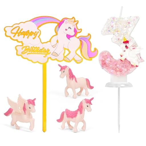 Velas de cumpleaños número 3, velas de unicornio para decoración de cumpleaños, accesorios para fiestas temáticas de unicornio | Ya disponible en tu tienda friki favorita! En mundofriki.es!