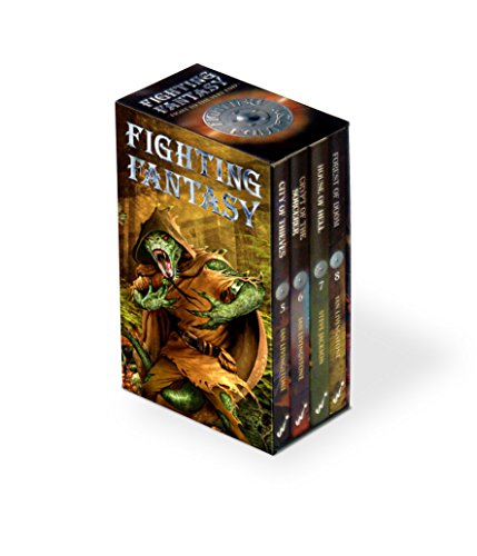 Image of Fighting Fantasy Box Set: Gamebooks 5-8 (City of Thieves, Crypt of the Sorcerer, House of Hell, Forest of Doom): 2