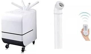 140W Industrial Ultrasonic Humidifier 12 Liters Large Capacity 1800ml/H Dust Removal Static Commercial Supermarket Factory Large Area Humidification (Color : A) (B)